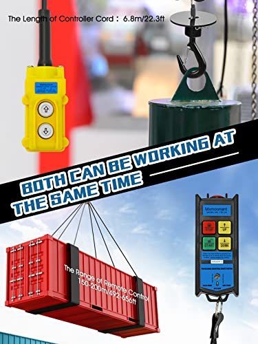 Mxmoonant 250kg Electric Hoist Winch